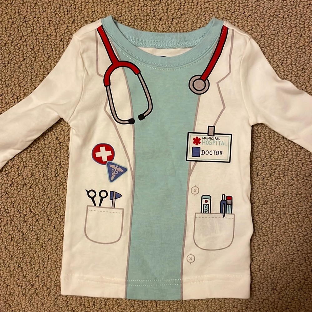 2/$10 or 3/$15    ….  2 piece Doctor Outfit